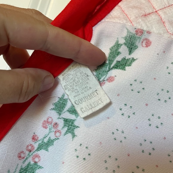 🎄Vintage 1980’s Gourmet Gallery Half Apron Christmas Tree Design Holidays 🎄 - Picture 5 of 6